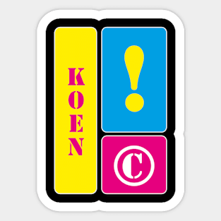 My name is Koen Sticker